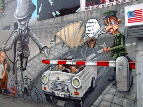 Berlin Wall Graffiti, Germany